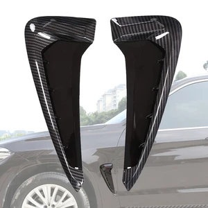 Автомобильная боковая вентиляционная Крышка Накладка для Fender Auto для BMW X5 F15 X5M F85 14-18 Shark Gill 3D украшение для XDrive или M логотип наклейка bmw стикер авто стикер Наклейка bmw, наклейка, наклейка XDrive