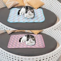 new summer cooling pad mat ice pet dog bed mats for dogs cats sofa portable tour camping yoga sleeping pet suppliers