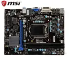 Оригинальная материнская плата MSI H61M-P31(G3) DDR3 LGA 1155 H61, бу материнская плата для настольного компьютера