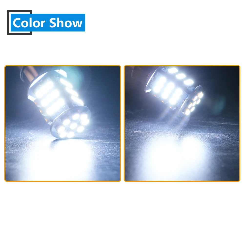 10 шт. 24 В Белый 1210 45 SMD светодиодный лампы 1156 BA15S 1157 BAY15D указатель поворота тормозной светильник фары заднего хода объектив 270LM для автомобиля