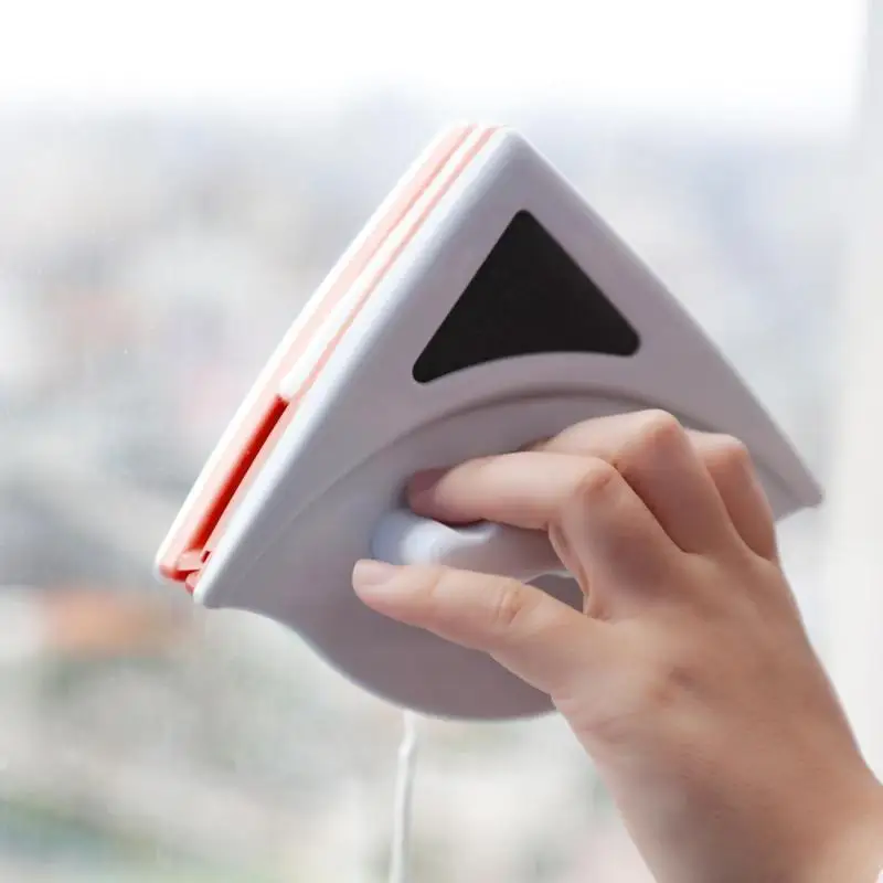 Двухслойная прочная Магнитная Щетка для автомобиля посуда мытья окон планер