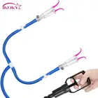 Насос для увеличения клитора IKOKY, съемный Массажер для увеличения клитора с клапаном, вакуумный насос для укрепление сосков, интимные игрушки для женщин