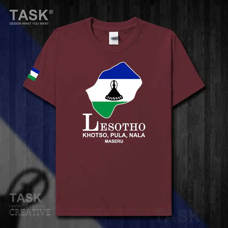 Лесото Королевство LSO LS Maseru Мужская Новая футболка Топ с коротким рукавом