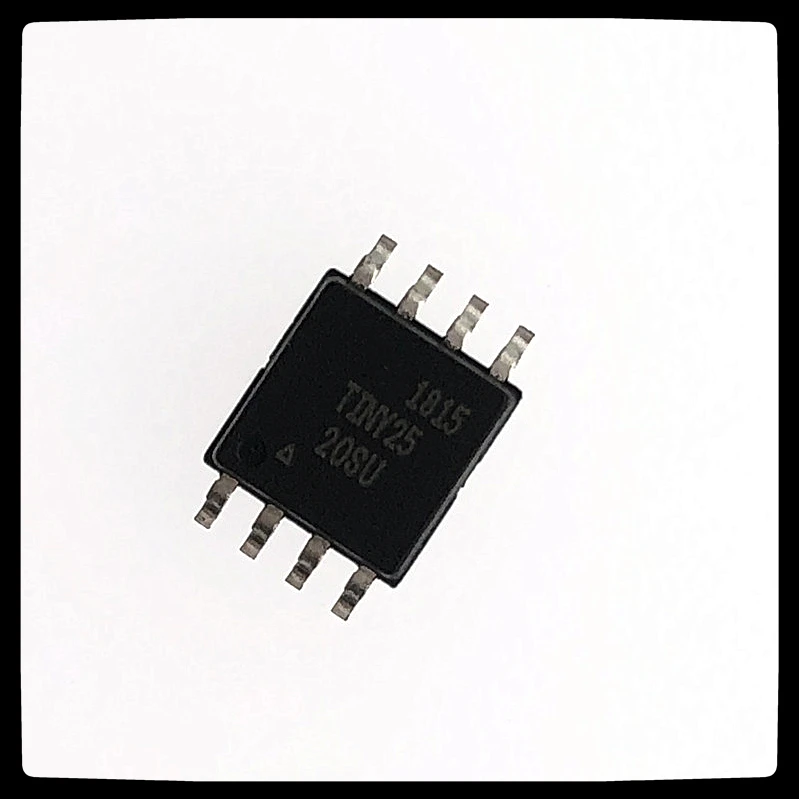 (10 шт-20 шт) ATTINY25-20SU лапками углублением SOP-8 ATTINY25 SOP8 Код: TINY25 20 МГц 2KB микроконтроллер