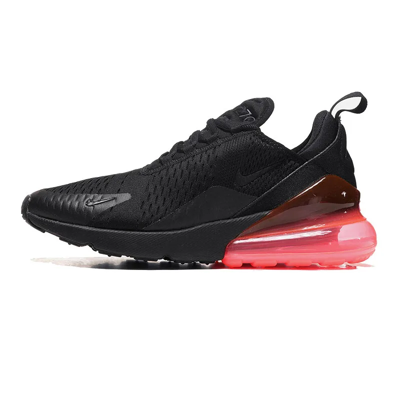 AH8050-010 Оригинальные подлинные мужские кроссовки для бега Nike Air Max 270, спортивные кроссовки яркого цвета, Легкая сетчатая дышащая обувь AH8050 - Цвет: AH8050-010