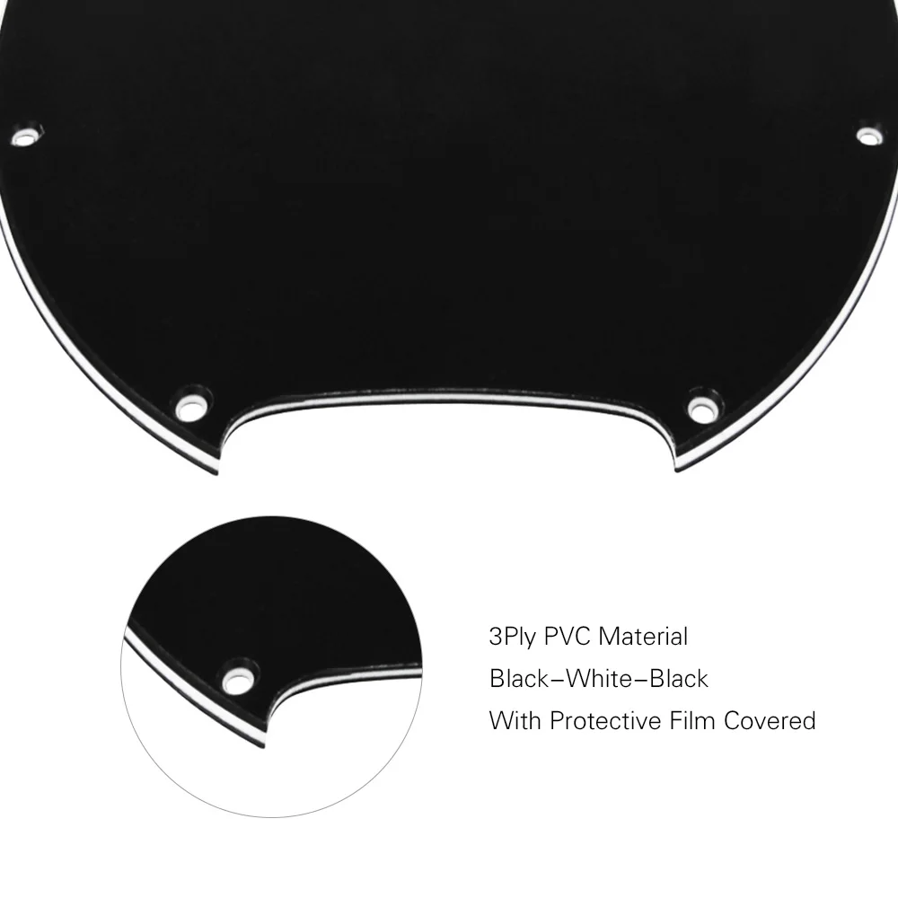 3Ply электрическая бас гитара накладку ПВХ Материал для мм музыка человек 4 Замена