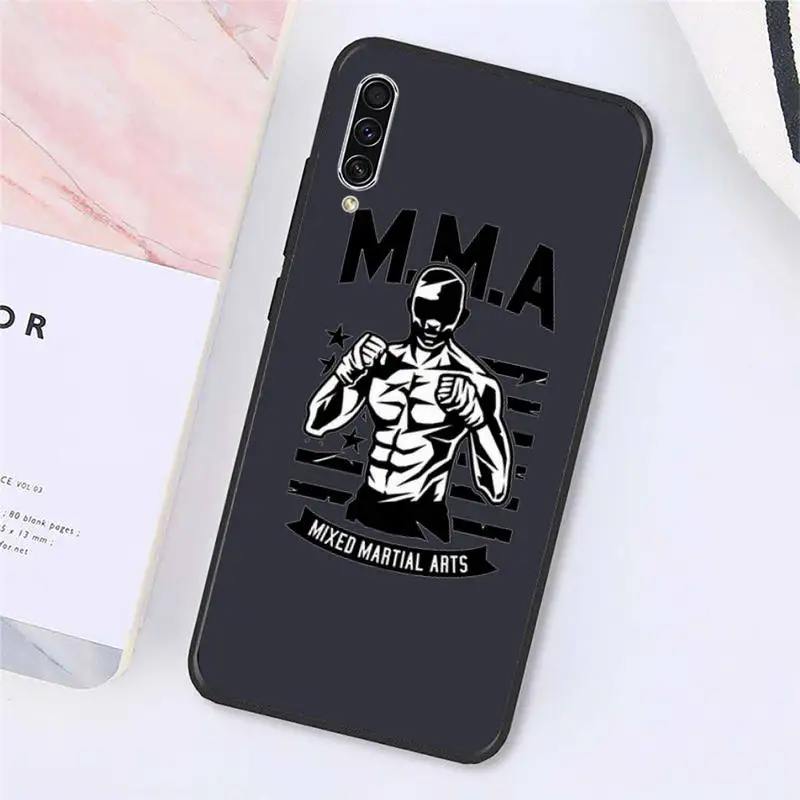 

The Mma design Logo Phone Cases For Samsung galaxy S 9 10 20 A 10 21 30 31 40 50 51 71 s note 20 j 4 2018 plus Luxury brand