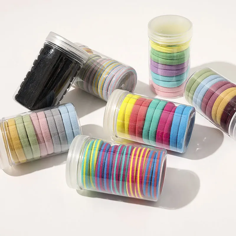 10 шт./компл. эластичные резинки для волос женщин и девочек ободок хвоста