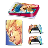 anime goku ps5 digital edition skin sticker decal cover for playstation 5 console and 2 controllers ps5 skin sticker vinyl