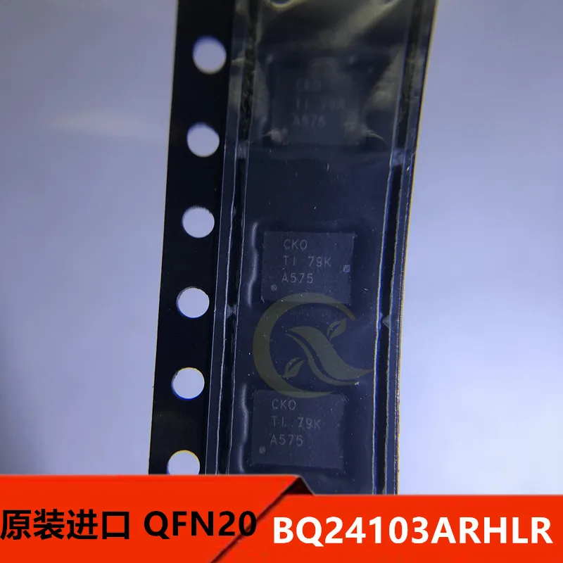 

Чип управления литий-ионной батареей CKO BQ24103ARHLR QFN20 с шелковым экраном, Оригинальная продукция