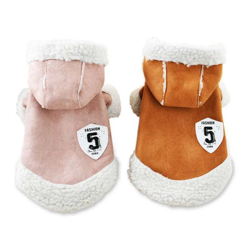 Горячая распродажа! Новое зимнее теплое пальто для питомцев модная одежда щенков