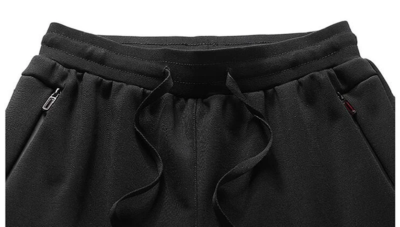Winter men's sports trousers soft compound male trousers loose mouth plus size 8XL 7XL 6XL 5XL sweatpants
