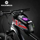 Велосипедная Рама ROCKBROS, водонепроницаемая, для сенсорного экрана, для сотового телефона 5,86 дюймов