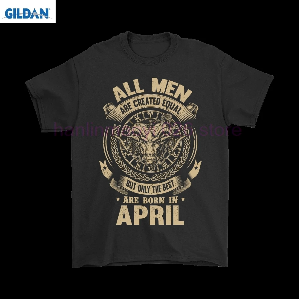 Все мужчины созданы равными лучшие рожденные в апреле рубашки|Мужские футболки| |