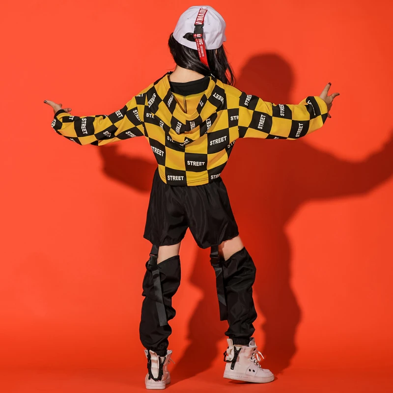 Детская одежда в стиле хип-хоп повседневные наряды толстовка топы и брюки для