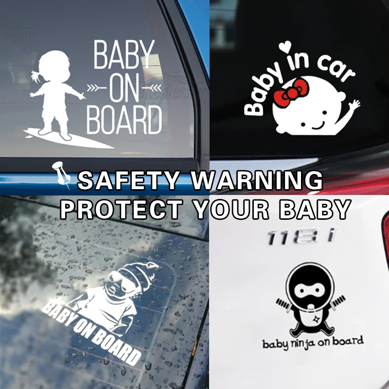 Купите 1 получите бесплатно! Детская Наклейка на автомобиль JAYJOE детские наклейки