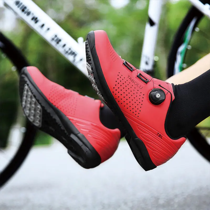

2021 Outdoor MTB Cycling Shoes Men Non-Slip SPD Mountain Bike Cleat Shoes Professional Self-Locking Racing Road Bicycle Sneakers