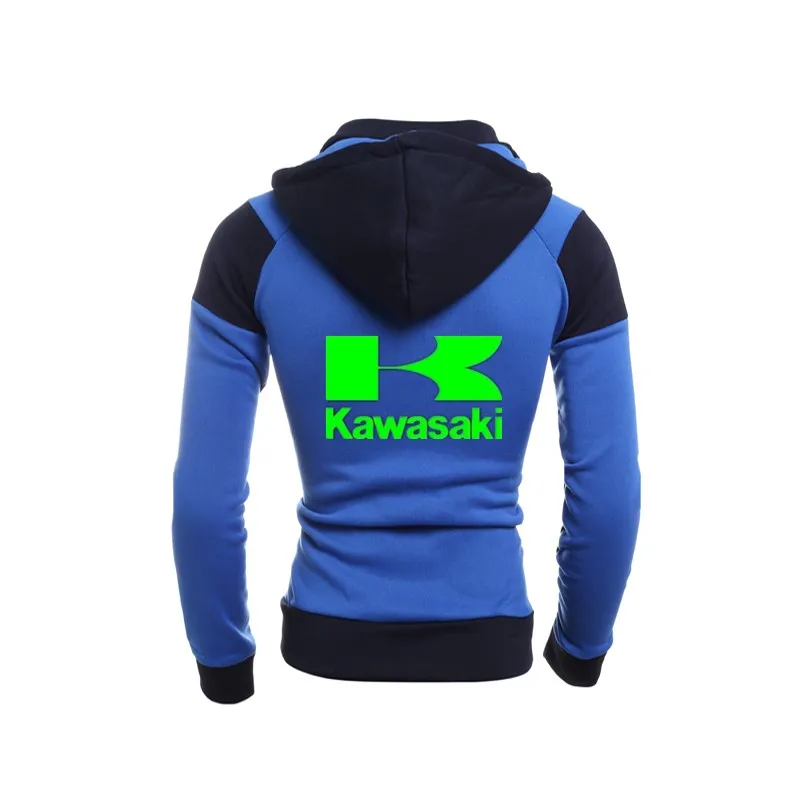 Кавасаки свитера с логотипами высокого качества Повседневная куртка двойная