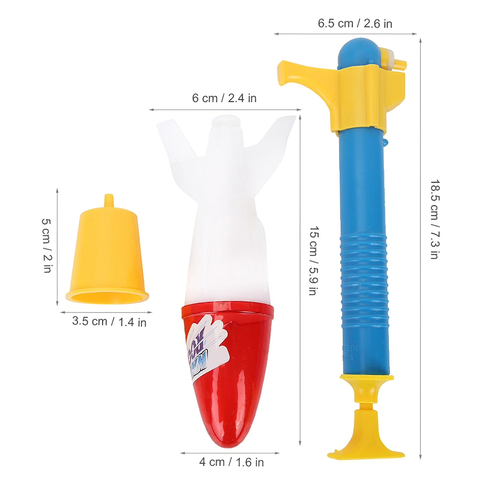 

Fun Rocket Launcher Outdoor Toy Physics Experiments Toy Kids Jump Jet Launcher Water Powered Rocket Developing Intelligent Gift