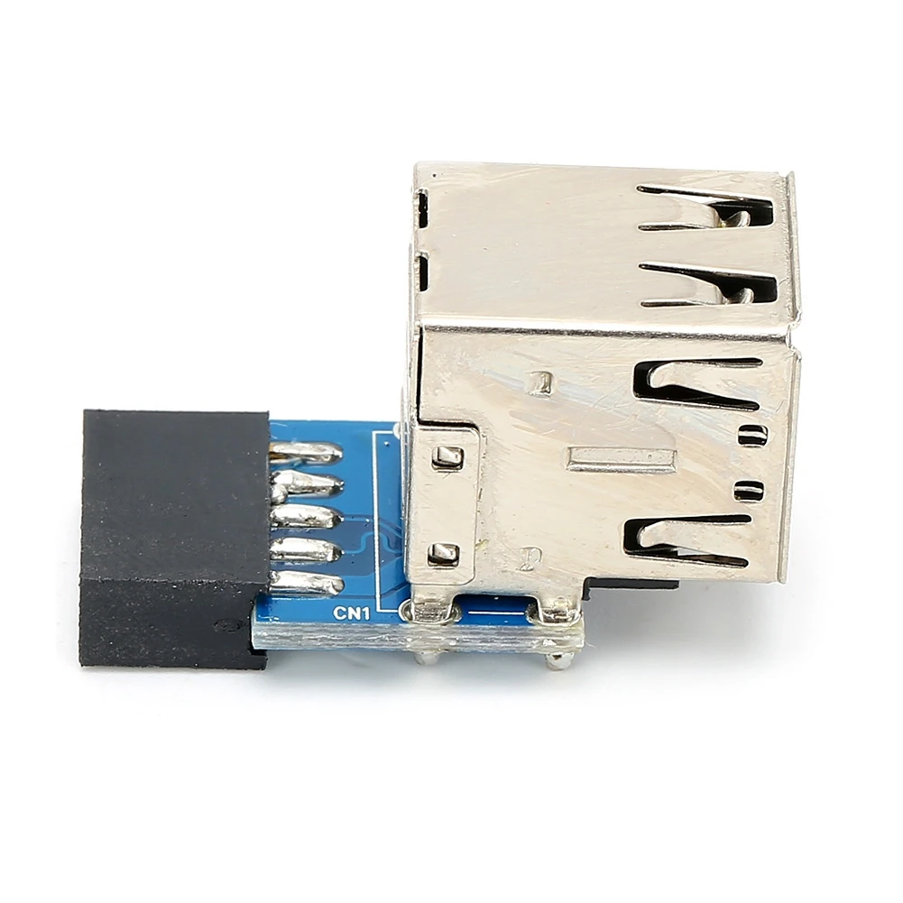 Плата расширения для компьютера 2 порта 9 контактный разъем на USB 0|Платы