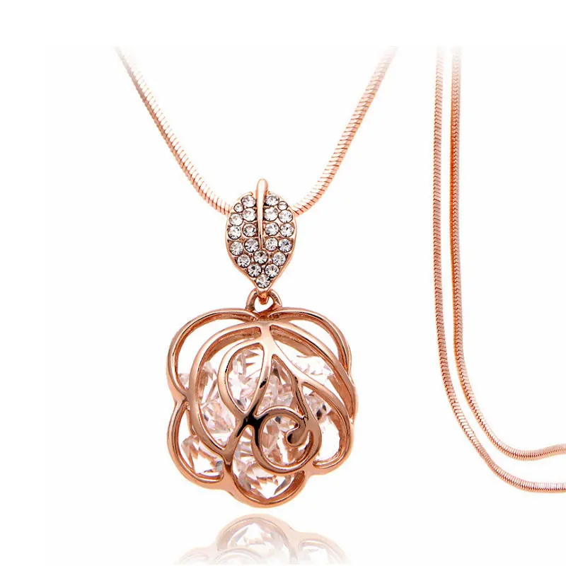 Роскошное дизайнерское ожерелье от известного бренда Камелия подвеска в виде