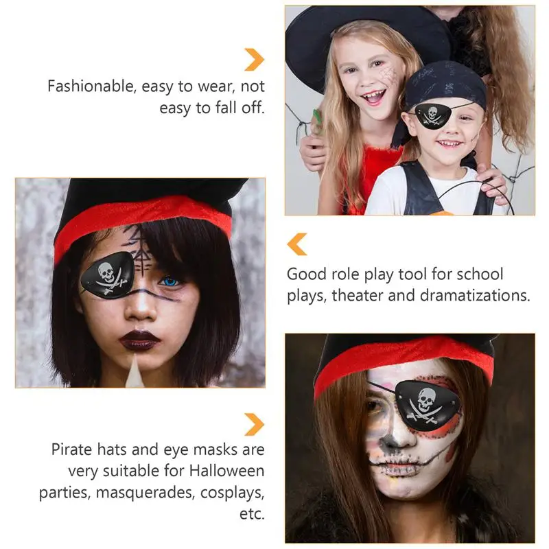 12 шт. пиратский костюм реквизит для детей/взрослых пиратская шляпа косплей