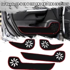 Аксессуары для защиты внутри двери, защитный коврик, защитный ковер, противоударный коврик для двери автомобиля, наклейка для Honda CR-V CR V CRV 2012-2016