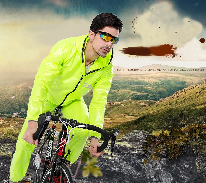 4 цвета новинка водонепроницаемая одежда для дождливой рыбалки штаны от дождя