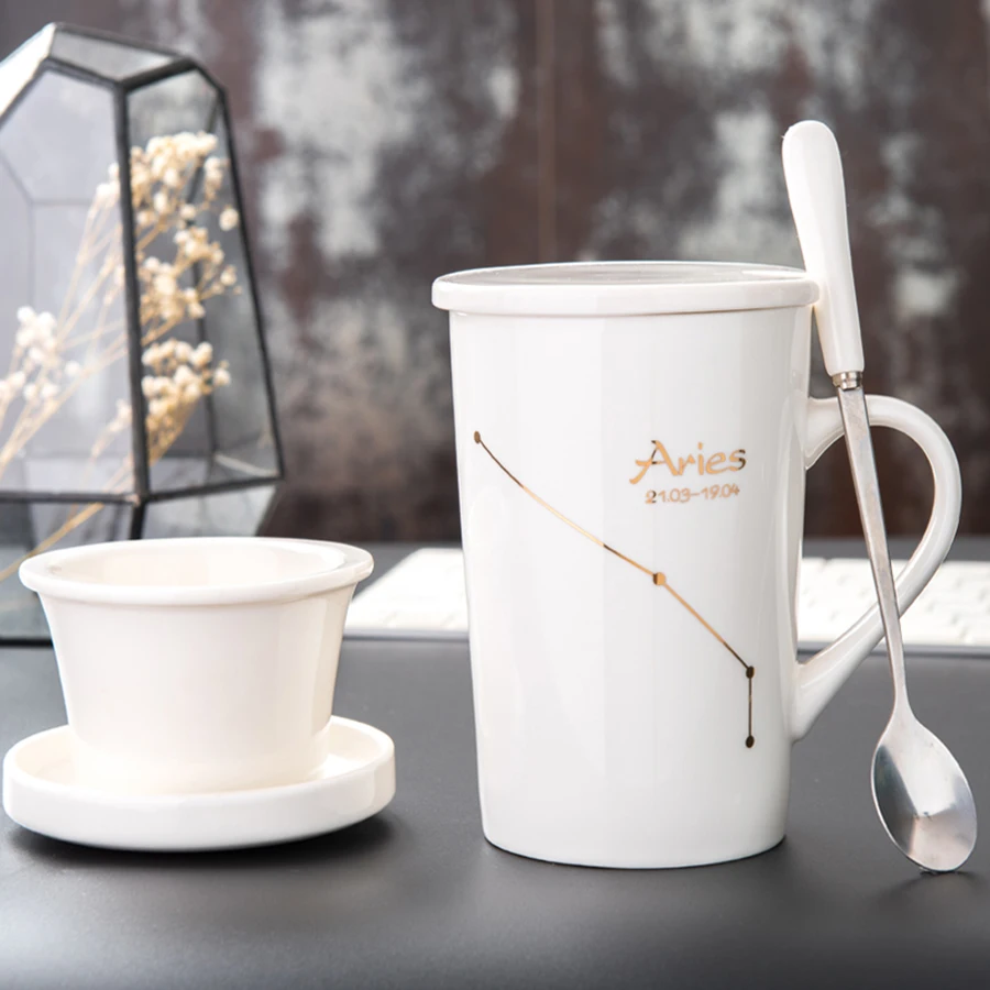 Пиво Стекло кружки для коктейлей чашка Кофе Творческий Чай Керамика фарфоровая