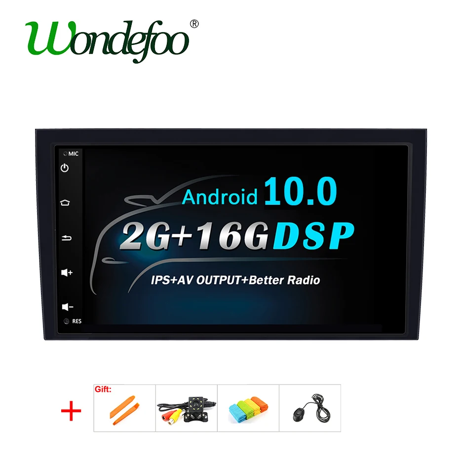 Автомагнитола на Android 9 0 DSP IPS для Audi A4 B6 B7 S4 RS4 SEAT Exeo 2002 2008 GPS Navi мультимедийный экран