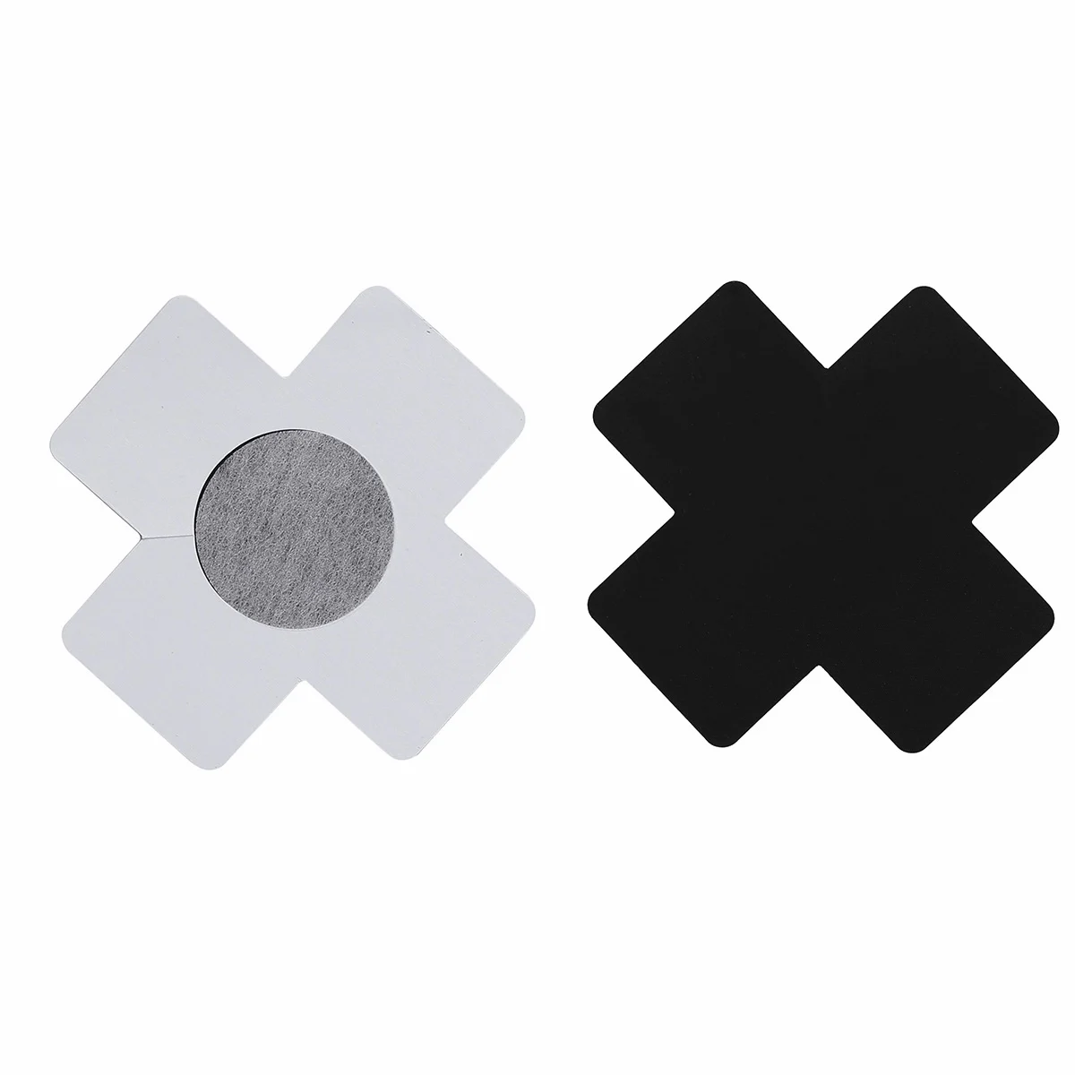 20 шт. женские невидимые атласные накладки на соски наклейки грудь в форме