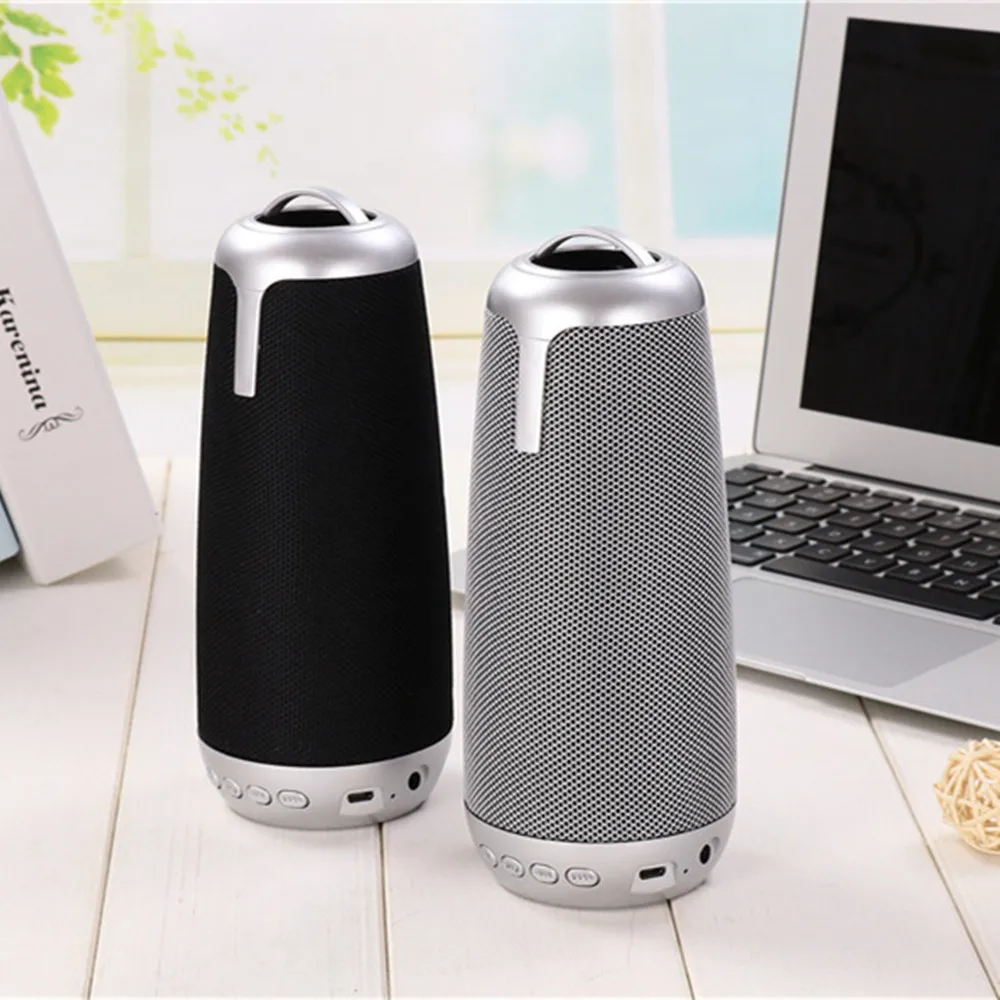 HYASIA Портативный беспроводной Bluetooth динамик ткань бас Саундбар Поддержка FM радио