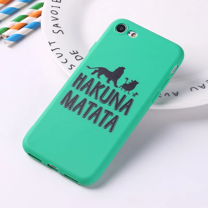 Простой Король Лев чехол для телефона iphone 11 pro MAX пара Мягкий силиконовый из ТПУ XR X