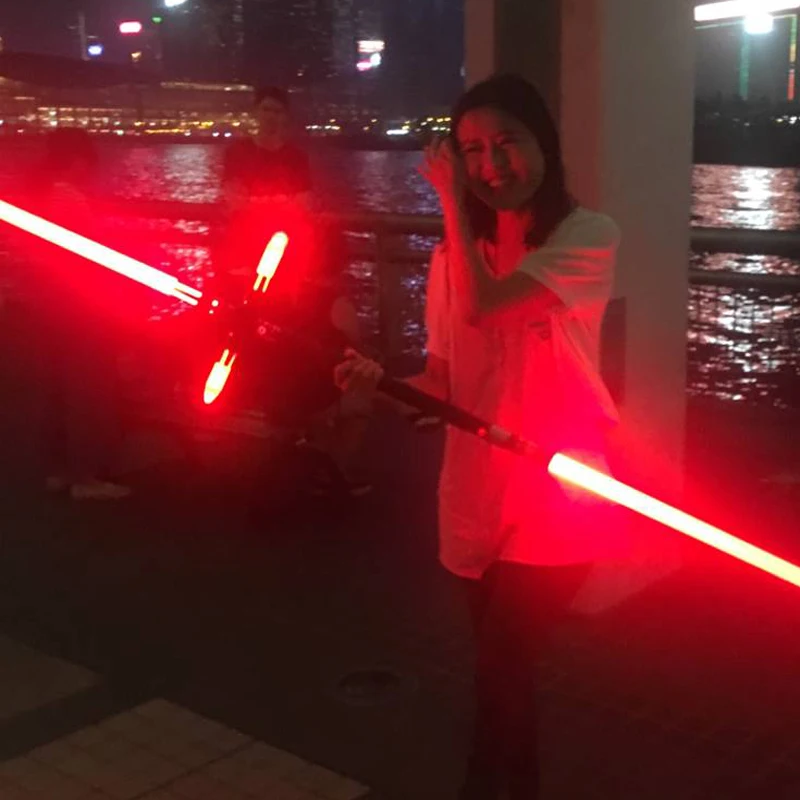 Светильник меч палка силы тяжелый дуэль светодиодный светильник с замком Foc