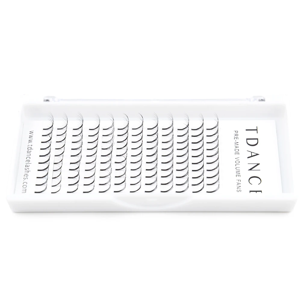 Предварительно сделанные вентиляторы для наращивания ресниц TDANCE 3D/4D/5D/6D готовые 0