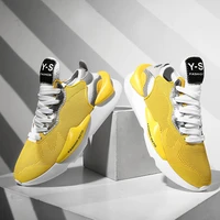 mens sneakers fashion yellow sock shoes comfortable platform casual shoes non slip men sneakers luxury brand zapatillas hombre