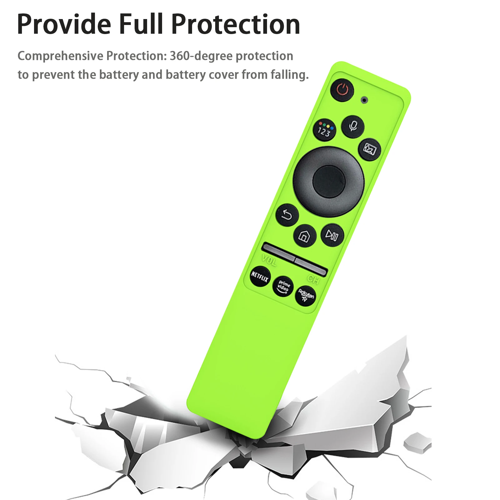 

Remote Control Case For Samsung Smart TV BN59-01312A/01312B Cover Silicone SIKAI Shockproof Smart Remote Control Replacement