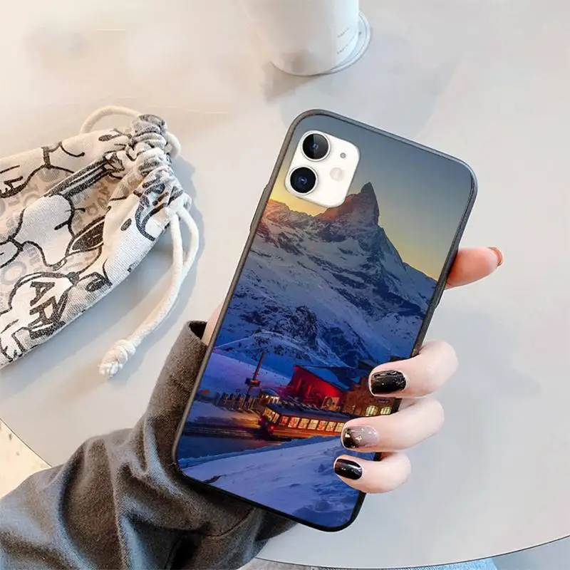 

mountain house Phone Case for iPhone 11 12 mini pro XS MAX 8 7 6 6S Plus X 5S SE 2020 XR