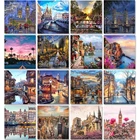 Новинка 2021, 5dcity, пейзаж, живопись, алмазная вышивка, пейзаж, мозаика стразы, картина, украшение для дома