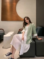 small suit jacket for women early autumn thin fashion high grade temperament top korean style loose trend casual small suit
