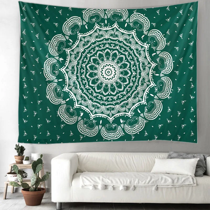 

Mandala Tapestry Wall Hanging Bohemian Gypsy Psychedelic Tapiz Witchcraft Tapestry