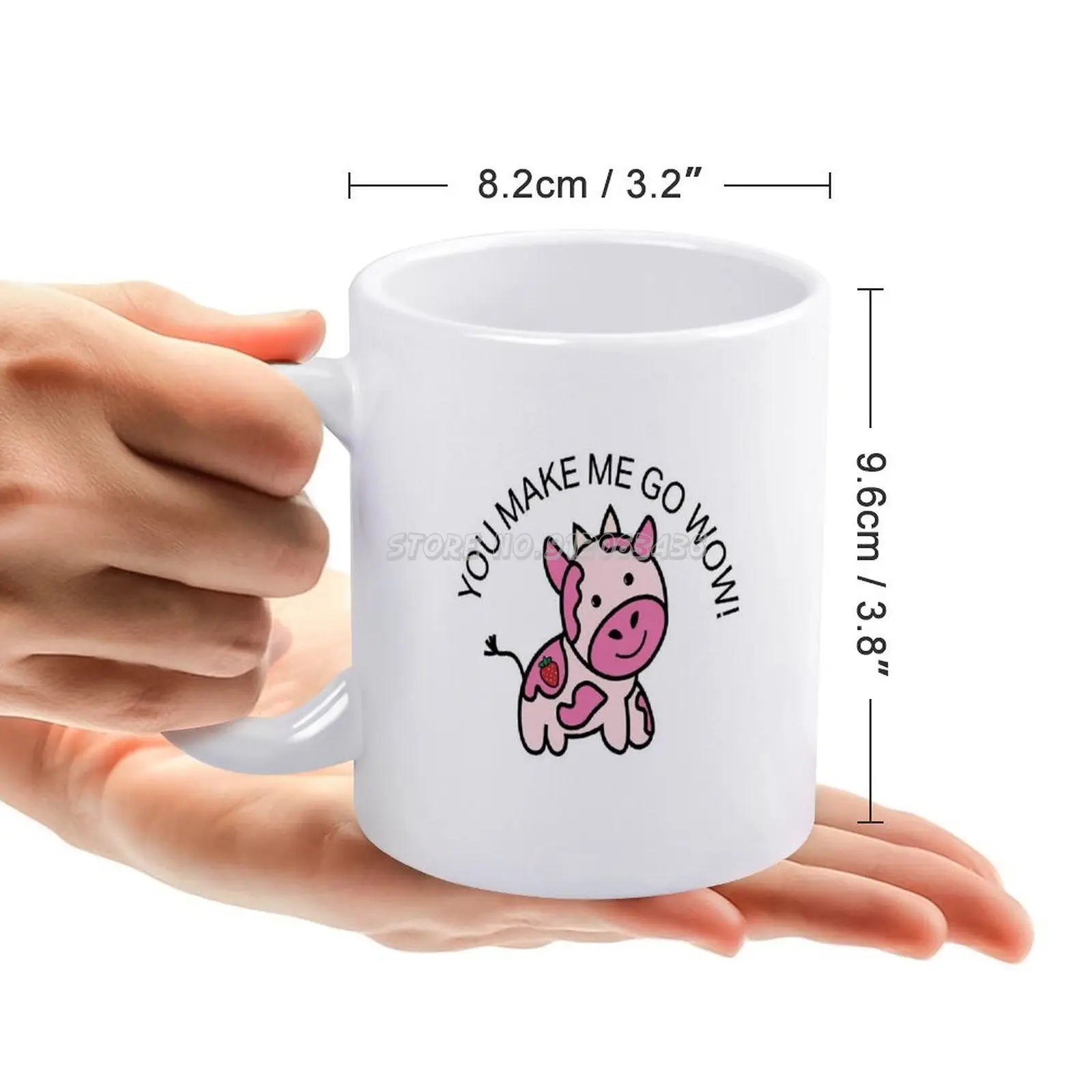 Корова вы заставляете меня Ух ты! Кофейные кружки с рисунком кофейная кружка 330 мл