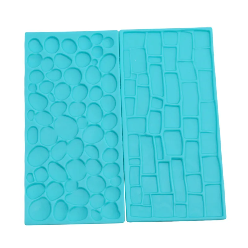 2 шт./компл. текстура из силикона с тиснением под кирпичную стену|Формы для тортов|