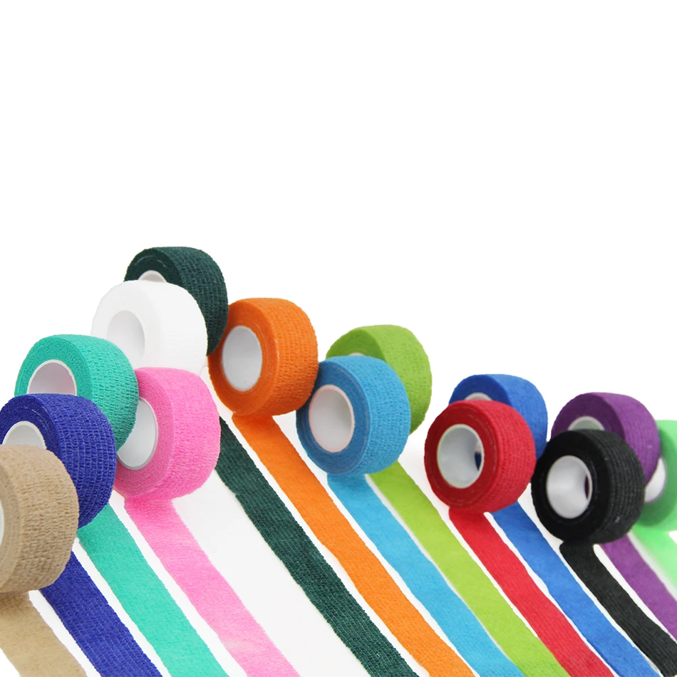 1 шт красочные самоклеящиеся ботильоны пальцев забота о мышцах эластичный