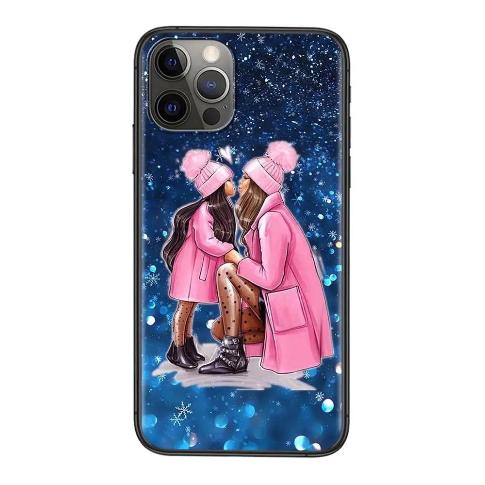 Мягкий чехол из ТПУ Для Xiaomi Mi11 M10 Mi10I Mi10S Mi10T Mi9 CC9 Note10 Poco F3 X3 Lite Pro Ultra NFC Baby Mom Girl Coque |