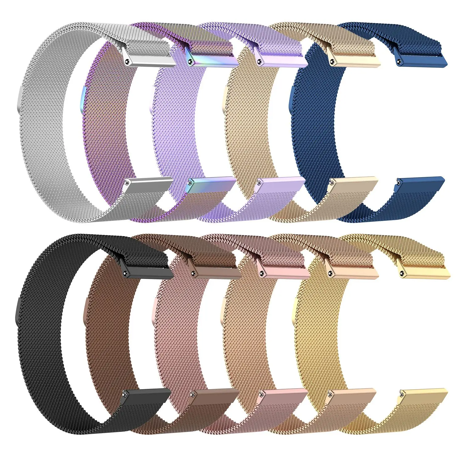 Миланский ремешок для часов Fitbit Versa 2 Браслет Verse Lite 23 мм ремень умный Сменные