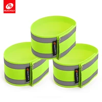 nuckily cycling bind pants hand leg warning tape reflective strips safety night sports running reflective strap bicycle stickers