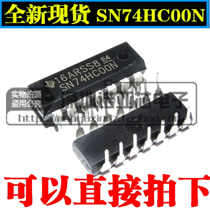 10 шт. SN74HC00N DIP 14 SN74HC00 74HC00 новый и оригинальный IC|Интегральные схемы| |