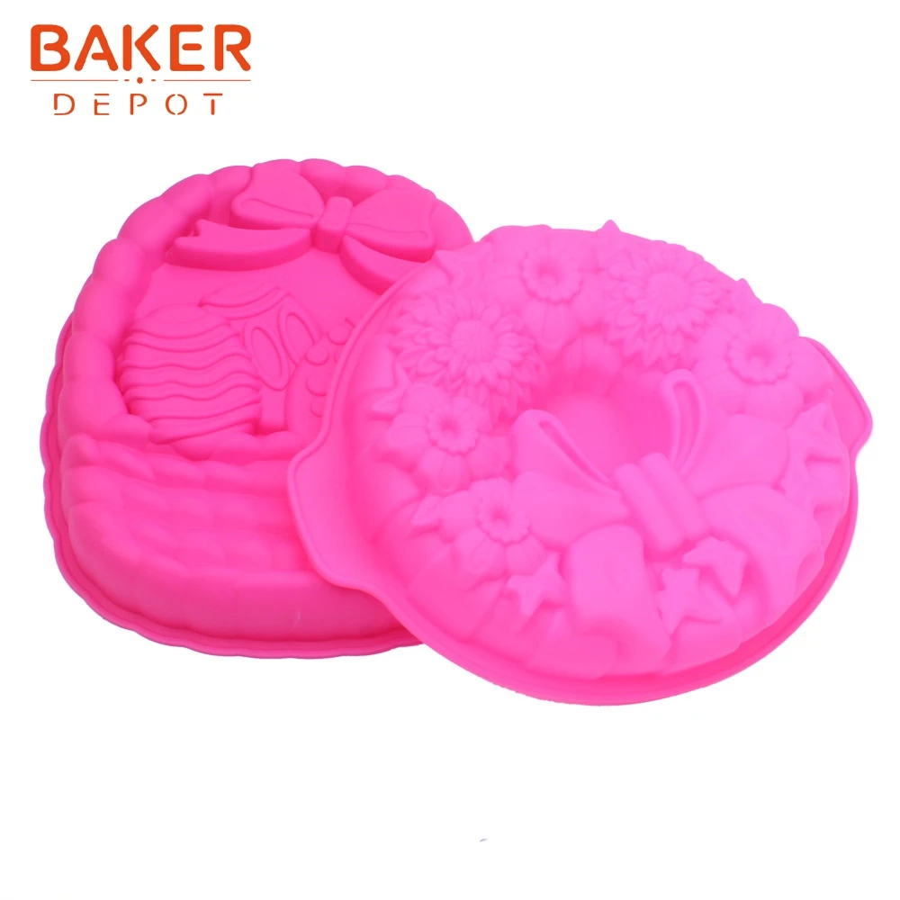 COOKNBAKE силиконовая форма для торта большая хлеба Кондитерская сковорода выпечки