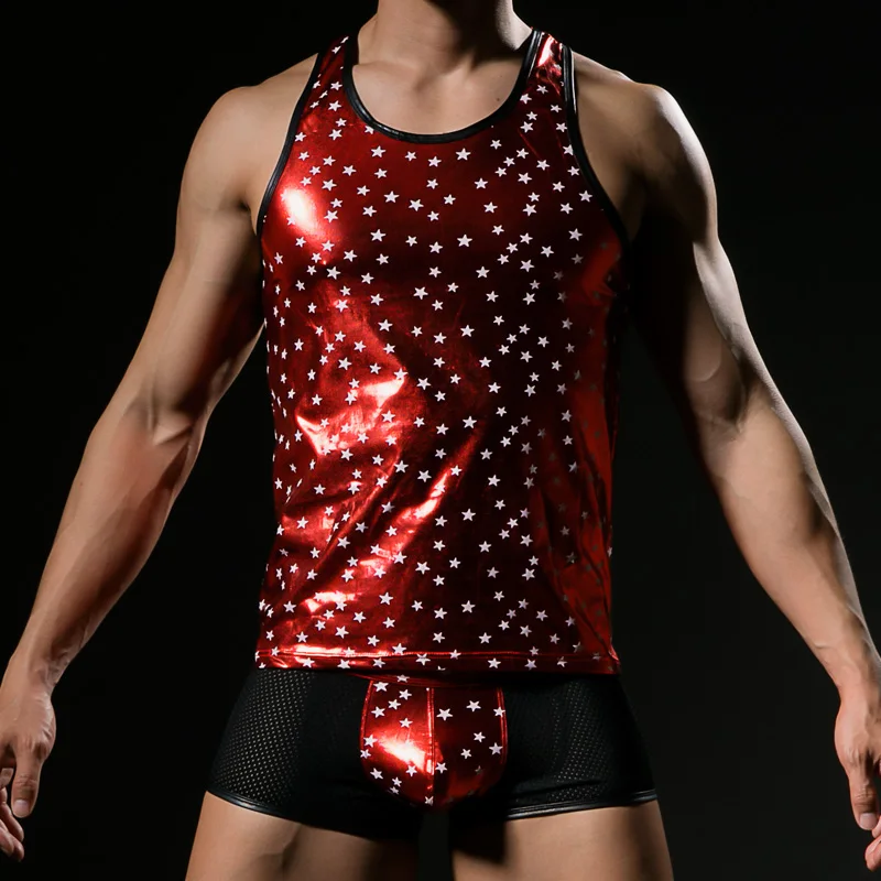 Мужская майка без рукавов с принтом для бодибилдинга круглым вырезом|Майки| |